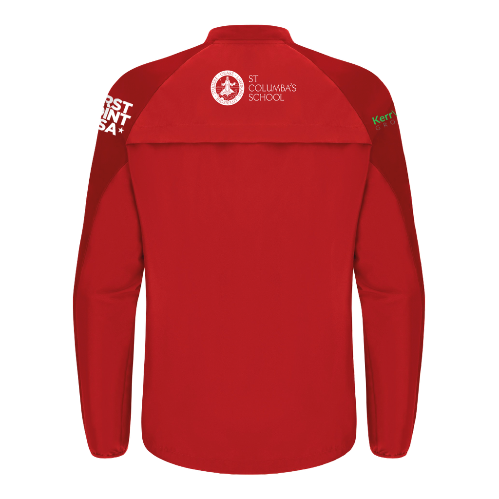 Jnr BRC Overhead Windstopper Red