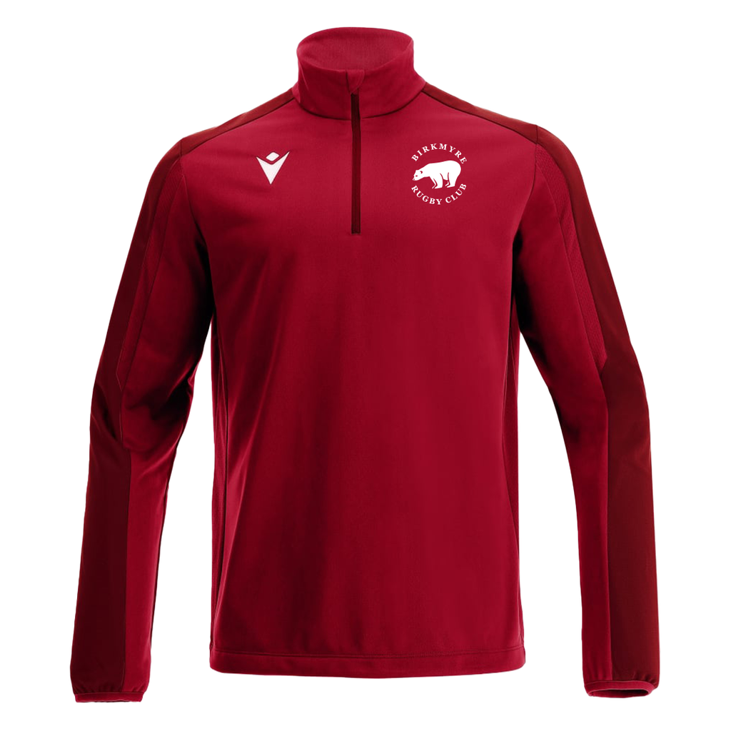 Jnr BRC 1/4 Zip Sweatshirt Red