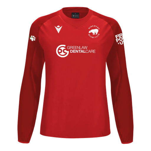 Jnr BRC Overhead Windstopper Red